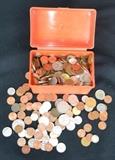 International and Domestic collection of legal tender coins; various denominations