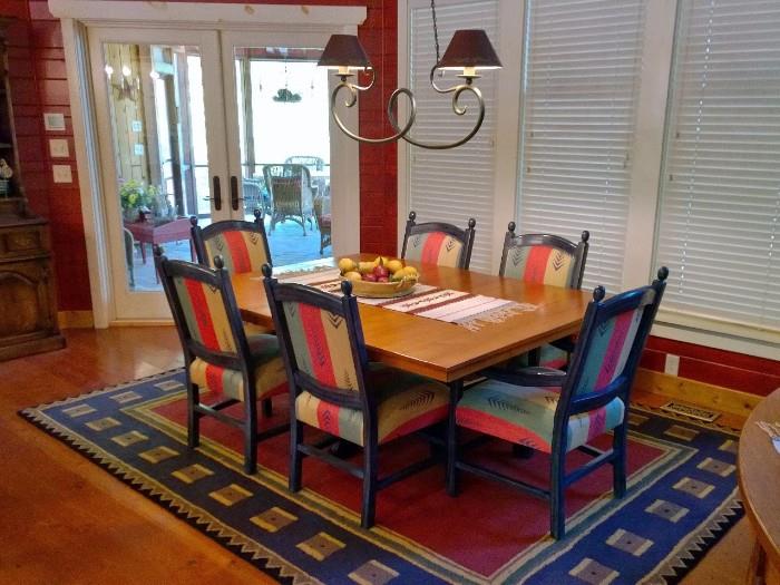 Italmond Dining Room Chairs w/Custom Dining Room Table.