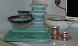 Vintage Pyrex; Vintage Chips & Dip set