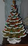 Vintage Glass Christmas Tree