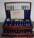 64 piece set William Rogers Silverplate