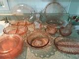 Pink Depression Glass