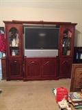 Cherry Entertainment Center(4pieces)
