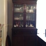 antique Cherry China Cabinet
