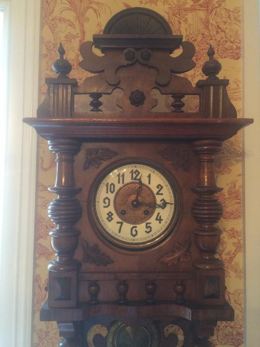 Antique wall clock