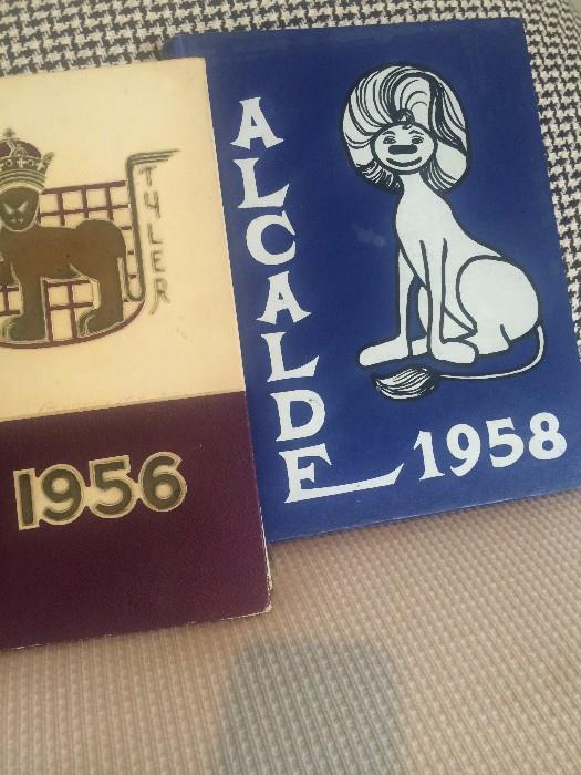 1956 and 1958 John Tyler High School yearbooks