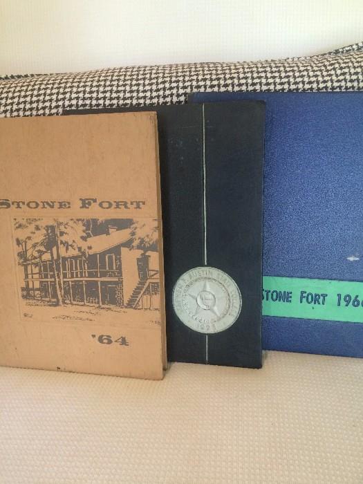 1964,  1965, 1966 Stephen F Austin yearbooks