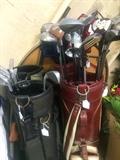 Golf clubs & balls