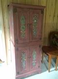 Hand Painted Cabinet