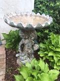 Ornate Bird Bath