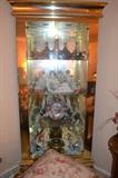 Asian collectibles, Mirrored Curio Cabinet