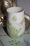Lady Slipper vase signed by D. Getsinger