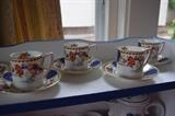 Grafton China teacups and saucers