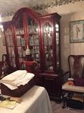 Thomasville Mahogany China Cabinet