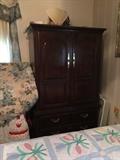 Thomasville Mahogany Wardrobe part of bedroom suite