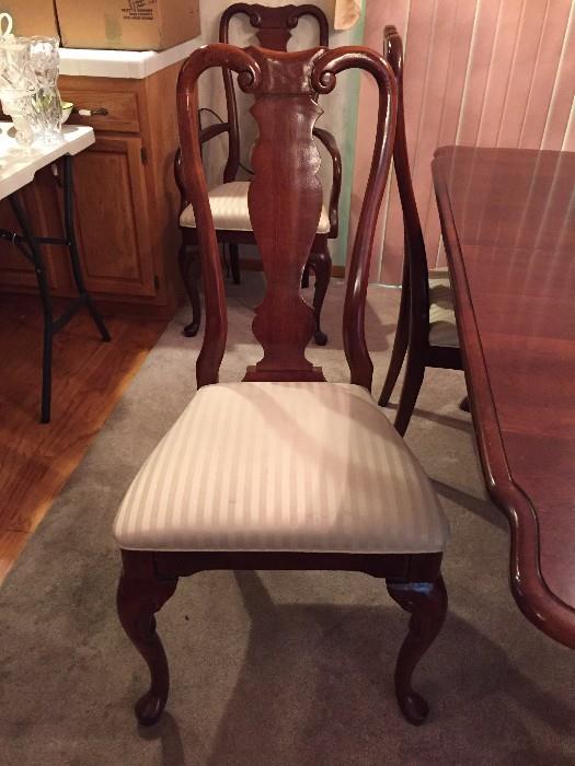 One of set of 6 Dining Room Chairs