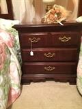 Mahogany Nightstand  part of Bedroom Suite