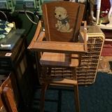 Vintage Highchair for Dolls