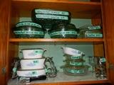 Great vintage Libbey ovenware, Pyrex pie plates