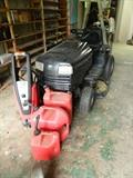Murray riding lawn mover - works!  gas cans & power washer with hoses