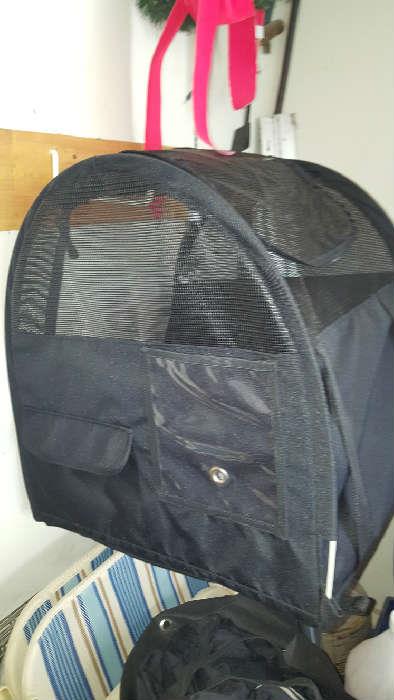 Cat house/portable carrier   $75