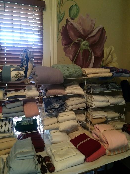 Linens, towels, sheets