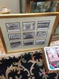 AFRICAN AMERICAN BASEBALL LEAGUE FRAMED AND SIGNED PHOTOGRAPHS