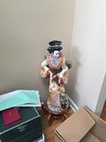 ASTONISHING ASIAN PORCELAIN LARGE STATUE FIGURINE
