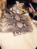 MICHAEL KORS PYTHON HANDBAG