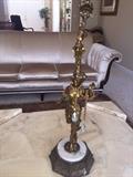 ANTIQUE BRASS STATUE