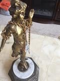 ANTIQUE BRASS STATUE