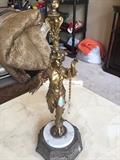 ANTIQUE BRASS STATUE