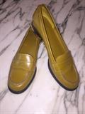 TORY BURCH MUSTARD LOAFERS