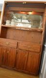 China/buffet combo hutch