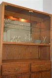 China/buffet combo hutch