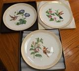 The Edward Marshall Boehm Hummingbird Plate Collection...limited edition