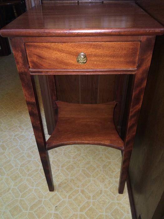 One of numerous antique accent tables