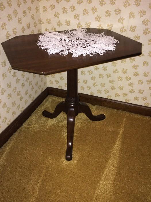 Another antique accent table