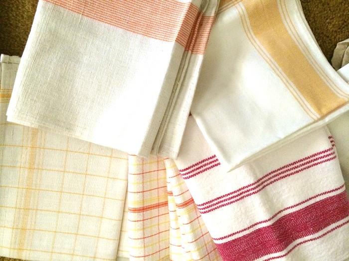 So many linen kitchen towels never used