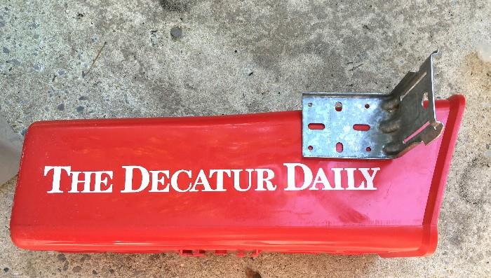 Decatur Daily deliver box
