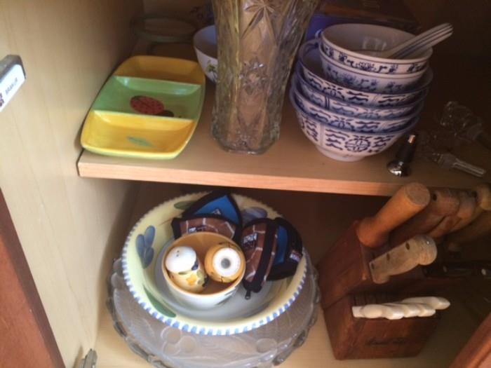 pottery, kitchen ware