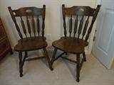 Two of six chairs.