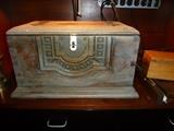 60 Carved wood chest 