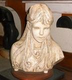 144 Audrey plaster bust 