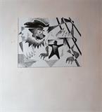 274 Lion Tamer pen and ink 