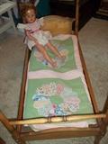 Antique Doll Bed