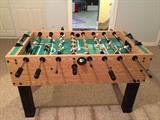 Foosball Table, Duraglide made  by Carrom Sports, MI measures 54"L x 29"W x 34"H