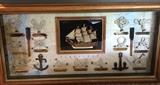 Framed Nautical Art