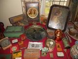 Antique tins