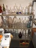 Many old bottles